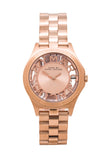 Marc Jacobs Henry Rose Gold Dial Stainless Steel Strap Watch for Women - MBM3293