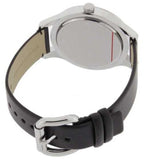 Marc Jacobs Blade Black Dial Black Leather Strap Watch for Women - MBM1205