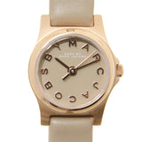 Marc Jacobs Henry Dinky Grey Dial Grey Leather Strap Watch for Women - MBM1239