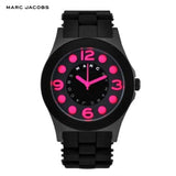 Marc Jacobs Pelly Black Dial Black Stainless Steel Strap Watch for Women - MBM2529