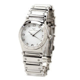 Marc Jacobs White Dial Silver Stainless Steel Strap Watch for Women - MBM3052