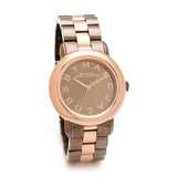 Marc Jacobs Marci Brown Dial Two Tone Stainless Steel Strap Watch for Women - MBM3171