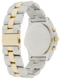 Marc Jacobs Blade Silver Dial Two Tone Stainless Steel Strap Watch for Women - MBM3177