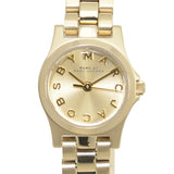 Marc Jacobs Henry Dinky Gold Dial Gold Stainless Steel Strap Watch for Women - MBM3199