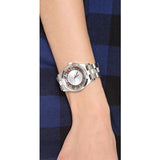 Marc Jacobs Henry Silver Skeleton Dial SIlver Stainless Steel Strap Watch for Women - MBM3262