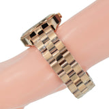 Marc Jacobs Henry Rose Gold Dial Stainless Steel Strap Watch for Women - MBM3293