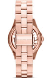 Marc Jacobs Henry Rose Gold Dial Stainless Steel Strap Watch for Women - MBM3293