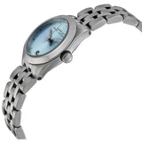 Marc Jacobs Peeker Blue Dial Silver Stainless Steel Strap Watch for Women - MBM3376