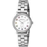 Marc Jacobs Marc by Marc White Dial Silver Stainless Steel Bracelet Watch for Women - MBM3420