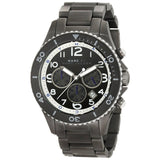 Marc Jacobs Rock Chronograph Limited Edition Anthracite Dial Black Stainless Steel Strap Watch for Women - MBM5025