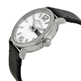 Marc Jacobs Fergus White Dial Black Leather Strap Watch for Men - MBM5076