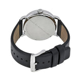 Marc Jacobs Fergus White Dial Black Leather Strap Watch for Men - MBM5076