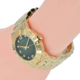 Marc Jacobs Amy Green Gold Stainless Steel Strap Watch for Women - MBM8609