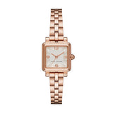 Marc Jacobs Vic Silver Dial Rose Gold Stainless Steel Strap Watch for Women - MJ3530