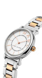 Marc Jacobs Roxy White Dial Two Tone Stainless Steel Strap Watch for Women - MJ3553