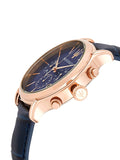 Maserati Epoca Blue Dial Leather Blue Strap Watch For Men - R8871618007