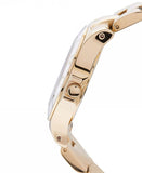 Marc Jacobs Blade White Dial Gold Stainless Steel Strap Watch for Women - MBM3050