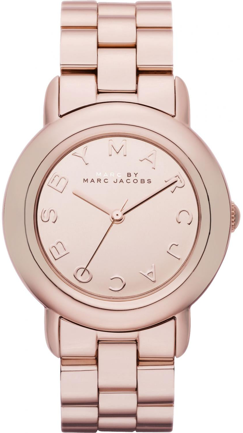 Marc Jacobs Marci Rose Gold Dial Rose Gold Steel Strap Watch