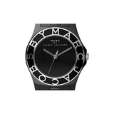 Marc Jacobs Black Dial Ceramic Black Strap Watch for Women - MBM9501