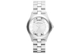 Marc Jacobs Henry White Dial Silver Stainless Steel Strap Watch for Women - MBM3291