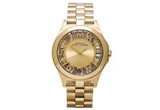 Marc Jacobs Henry Gold Dial Stainless Steel Strap Watch for Women - MBM3292