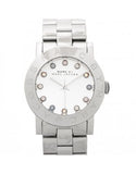 Marc Jacobs Amy Dexter Silver Dial Silver Stainless Steel Strap Watch for Women - MBM3214