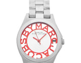Marc Jacobs Henry Silver Dial Stainless Steel Strap Watch for Women - MBM3294