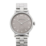 Marc Jacobs Baker Grey Dial Silver Stainless Steel Watch for Women - MBM8630