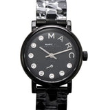 Marc Jacobs Avalie Black Dial Black Stainless Steel Strap Watch for Women - MBM8673