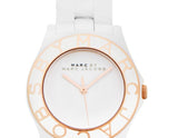 Marc Jacobs Blade White Dial White Ceramic Strap Watch for Women - MBM9502