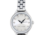 Marc Jacobs Betty White Dial Silver Stainless Steel Strap Watch for Women - MJ3497