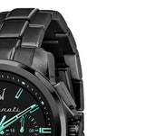 Maserati Aqua Edition Quartz Precision Chronograph Black Dial Watch For Men - R8873644003