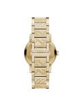 Burberry The City Gold Dial Gold Steel Strap Watch for Men - BU9038