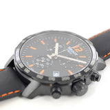 Tissot Quickster Chronograph Black Dial Watch For Men - T095.417.36.057.00