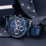 Maserati Blue Edition Collection 43m Blue Dial Stainless Steel Watch For Men - R8853100025