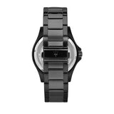 Maserati SFIDA Aqua Edition Analog Black Dial Black Steel Strap Watch For Men - R8853144001