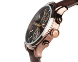 Maserati Epoca Chronograph Brown Dial Brown Leather Watch For Men - R8871618006