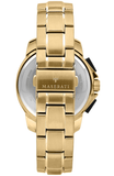 Maserati Successo Black Dial Gold Stainless Steel Watch For Men - R8873645002