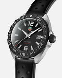 Tag Heuer Formula 1 Quartz 41mm Black Dial Black Rubber Strap Watch for Men - WAZ1110.FT8023