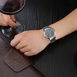 Tissot Le Locle Powermatic 80 Black Dial Silver Steel Strap Watch For Men - T006.407.11.052.00