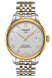 Tissot T Classic Le Locle Powermatic 80 Silver Dial Two Tone Steel Strap Watch For Men - T0064072203301