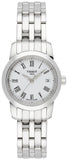 Tissot T Classic Dream White Dial Silver Steel Strap Watch For Men - T033.210.11.013.00