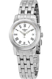 Tissot T Classic Dream White Dial Silver Steel Strap Watch For Men - T033.210.11.013.00