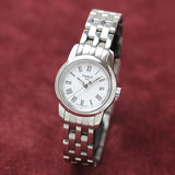 Tissot T Classic Dream White Dial Silver Steel Strap Watch For Men - T033.210.11.013.00