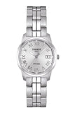 Tissot T Classic PR100 Silver Dial Silver Steel Strap Watch For Women - T049.210.11.033.00