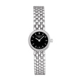 Tissot T Lady Lovely Black Dial Silver Steel Strap Watch For Women - T058.009.11.051.00