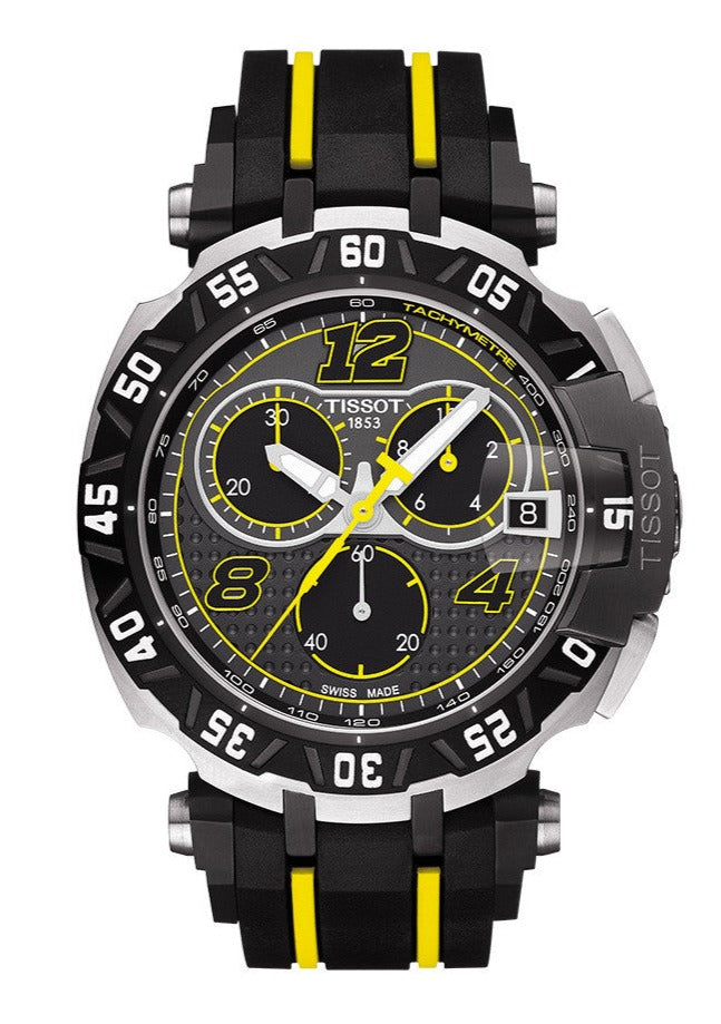 Tissot T Race Thomas Luthi Chronograph Grey Dial Black Tissot T Race Thomas Luthi Chronograph Grey Dial Black