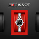 Tissot T Trend Flamingo Black Dial Stainless Steel Watch For Women - T094.210.11.051.00