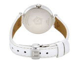 Tissot Flamingo Mother of Pearl Dial White Leather Strap Watch For Women - T094.210.26.111.01