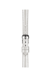 Tissot Flamingo Mother of Pearl Dial White Leather Strap Watch For Women - T094.210.26.111.01